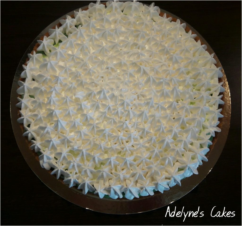 Meringue sur tarte