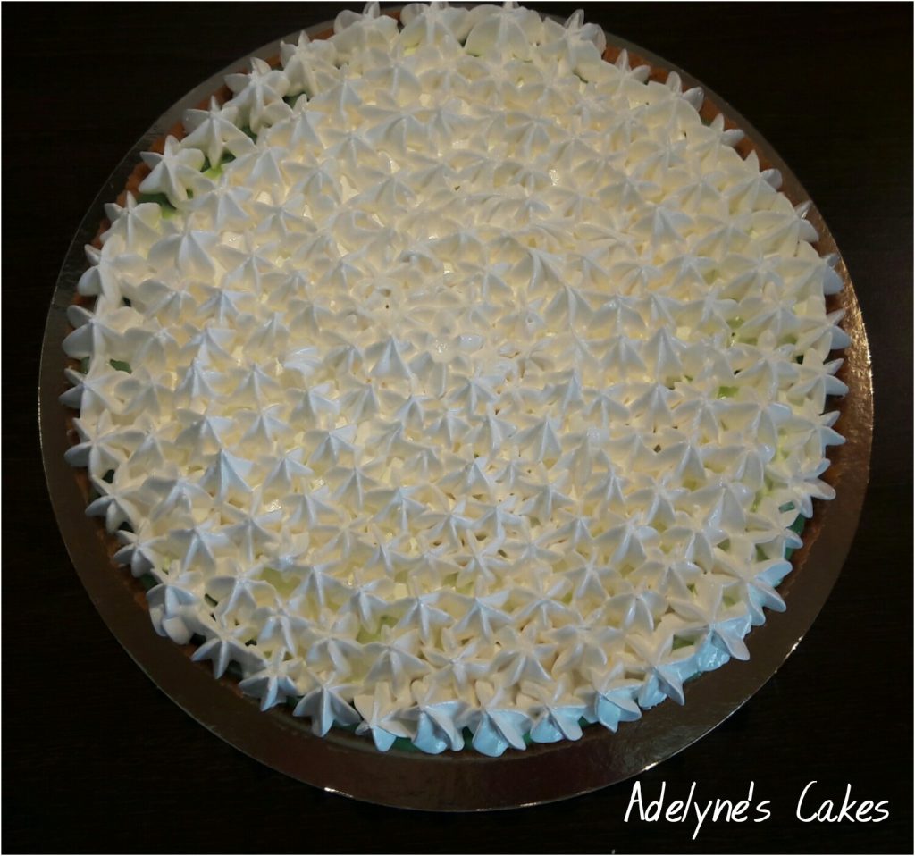 Meringue sur tarte