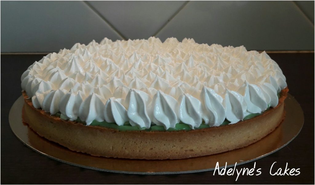 Meringue sur tarte