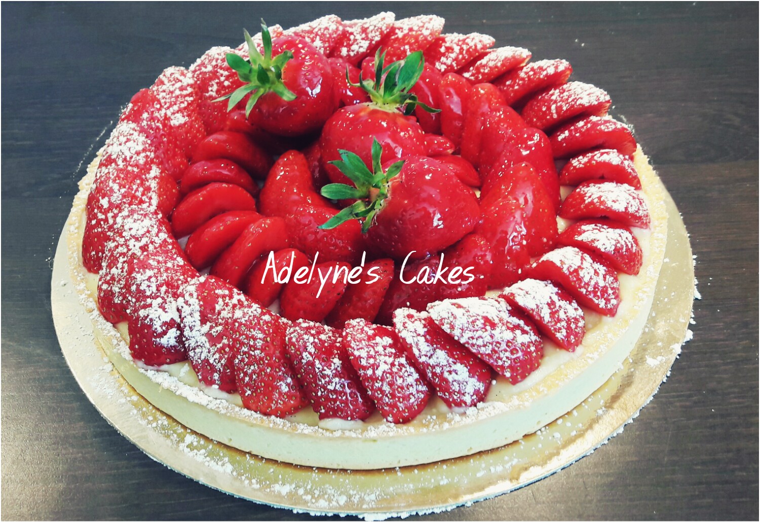 Tarte aux fraises