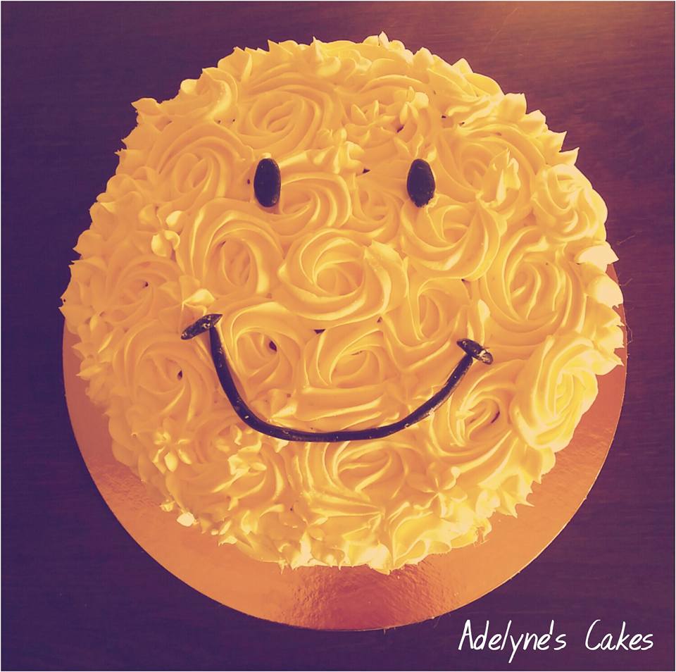 Gateau smiley crème au beurre