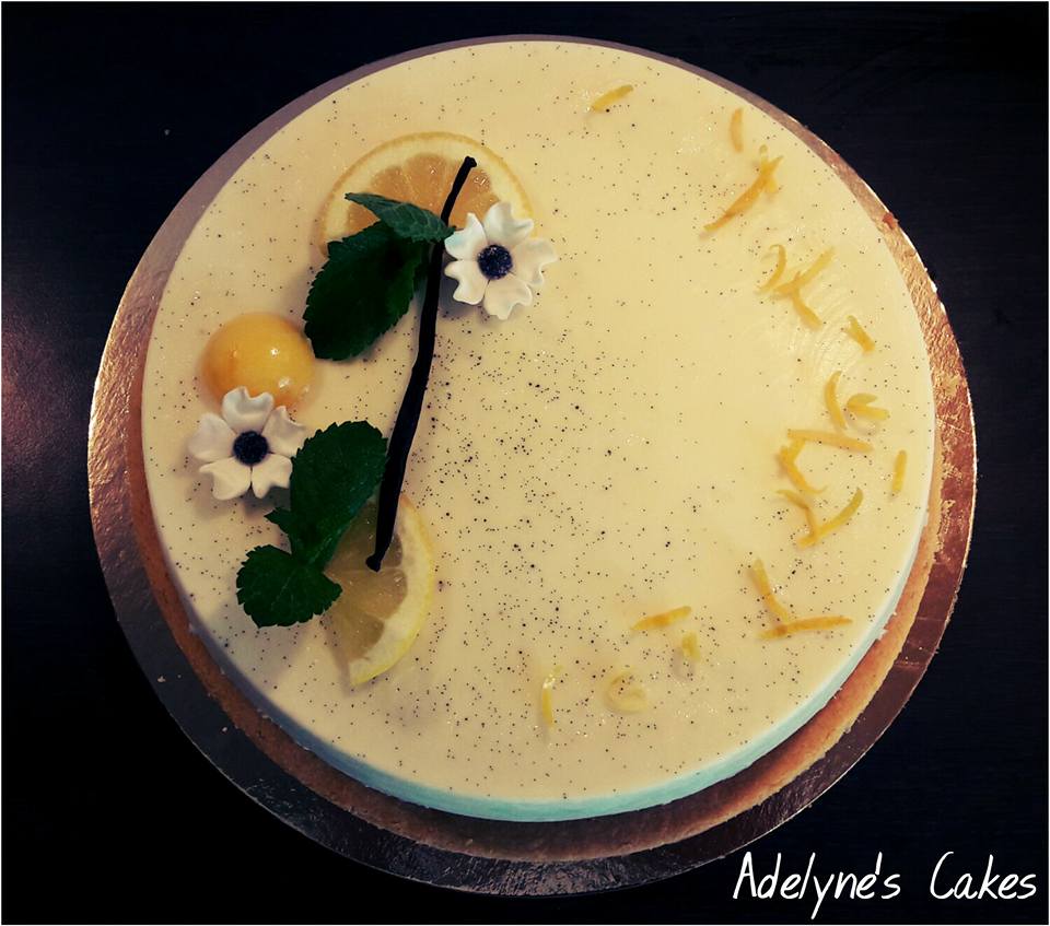 Panna cotta citron