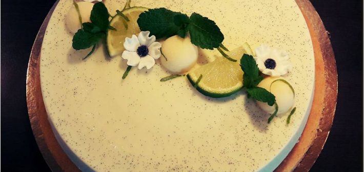 Panna cotta citron