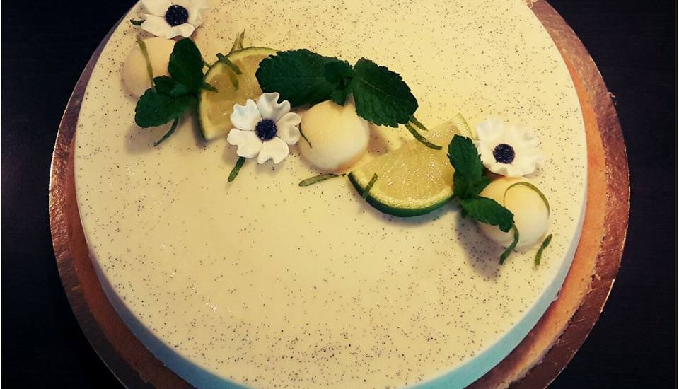 Panna cotta citron