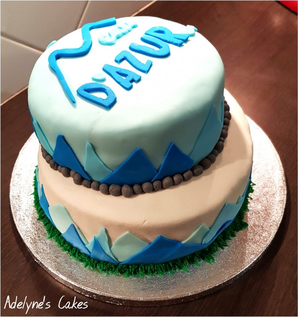 Cake design Eau d'azur