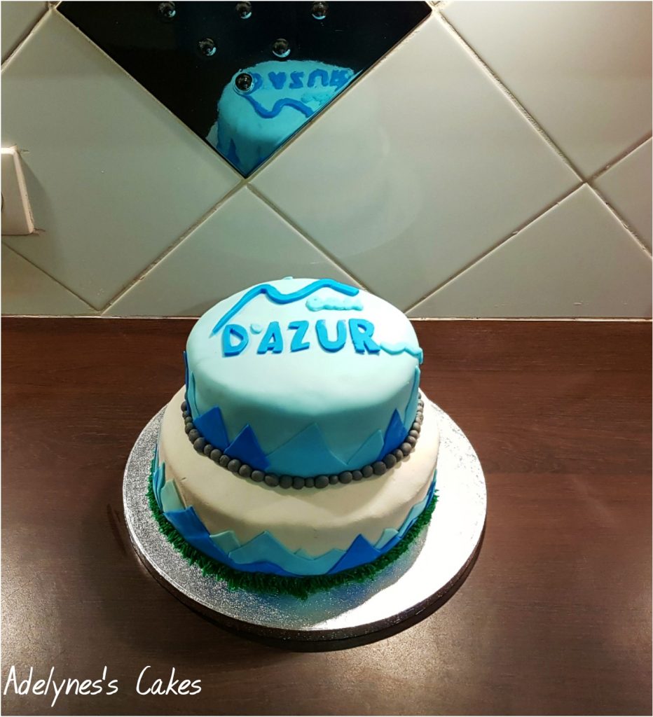 Cake design Eau d'azur