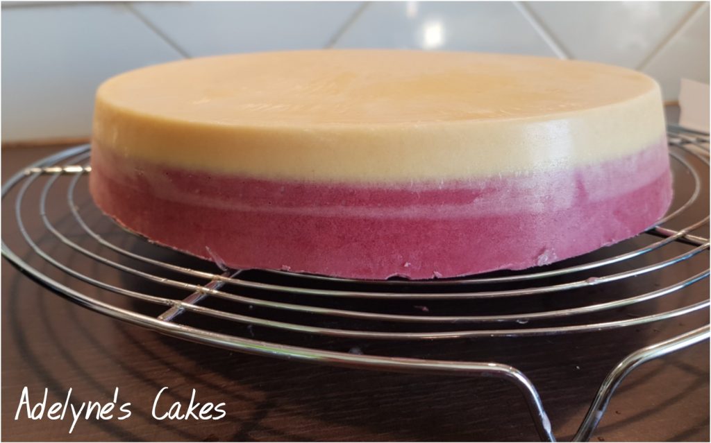 Entremet fruits rouges