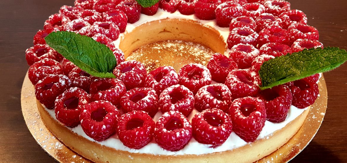 Tarte framboises