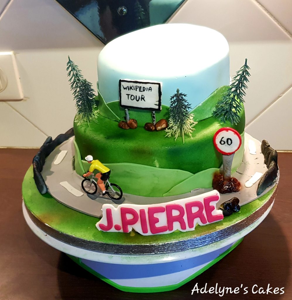 Gâteau cycliste 
