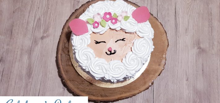 Cake design mouton