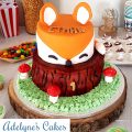 Cake design thème renard