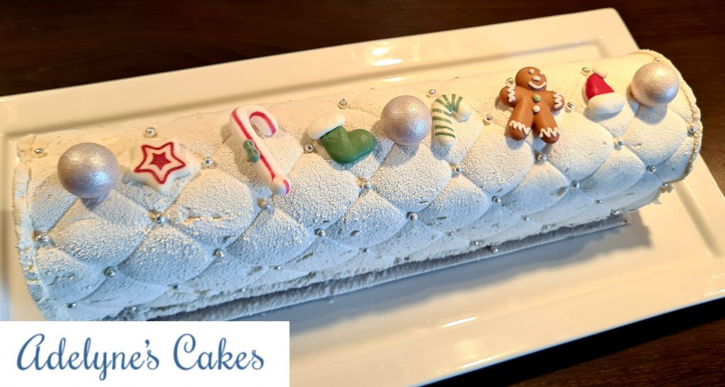 bûche poire spéculoos