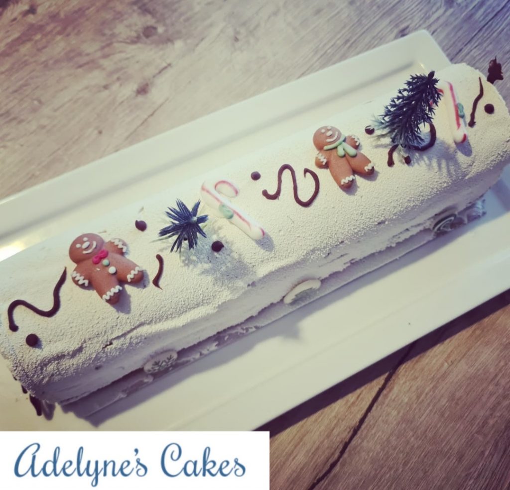 bûche poire spéculoos