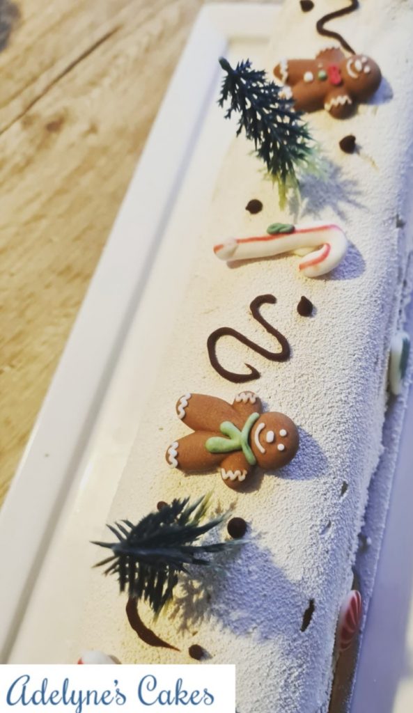 bûche poire spéculoos