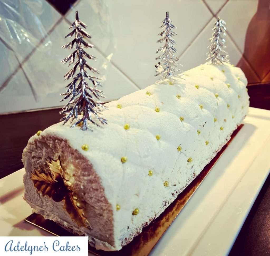 bûche poire spéculoos